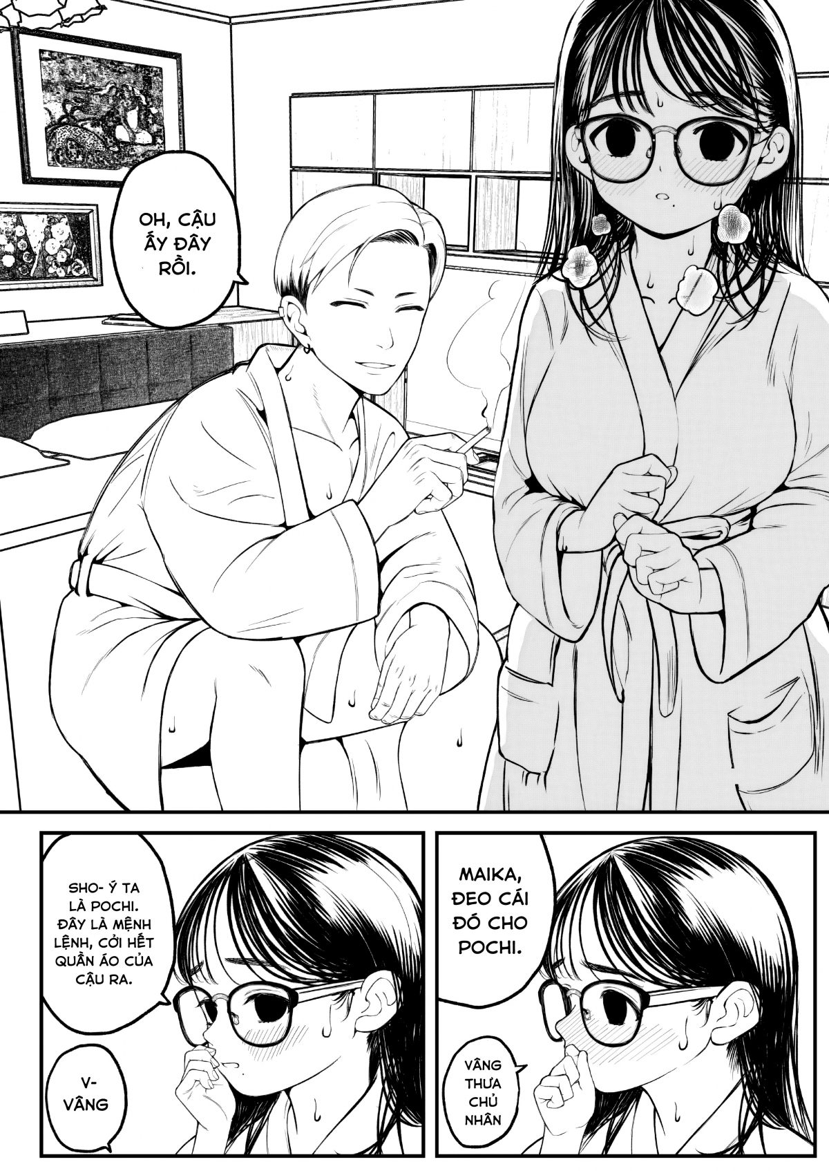 Boku To Kanojo To Goshujin-Sama No Fuyuyasumi Chương Oneshot Trang 15