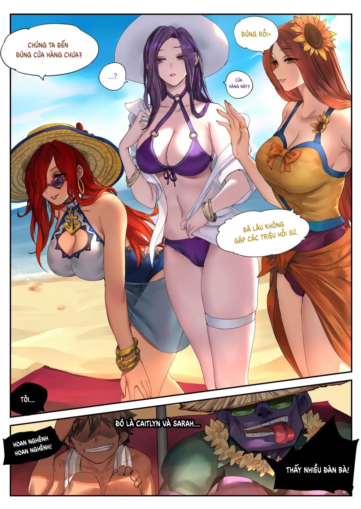 Pool Party - Summer in summoner's rift 2 Chương Oneshot Trang 2