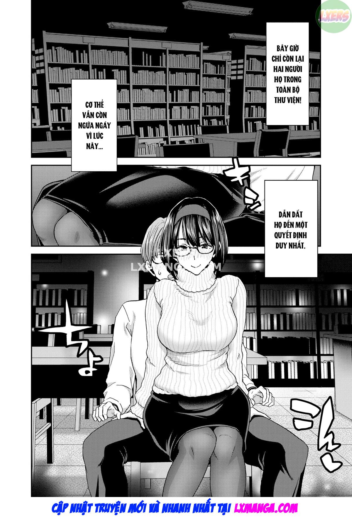 The Lower-Body Issues of Strict Women - Librarian Shitani Hikaru (28) Chương Oneshot Trang 9