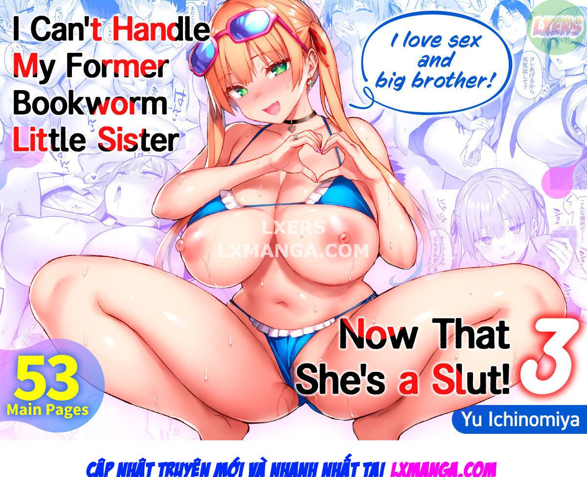 Moto InCha no Kyonyuu Yariman Imouto ga Erosugite, Onii-chan wa Mou Chương 3 END Trang 4