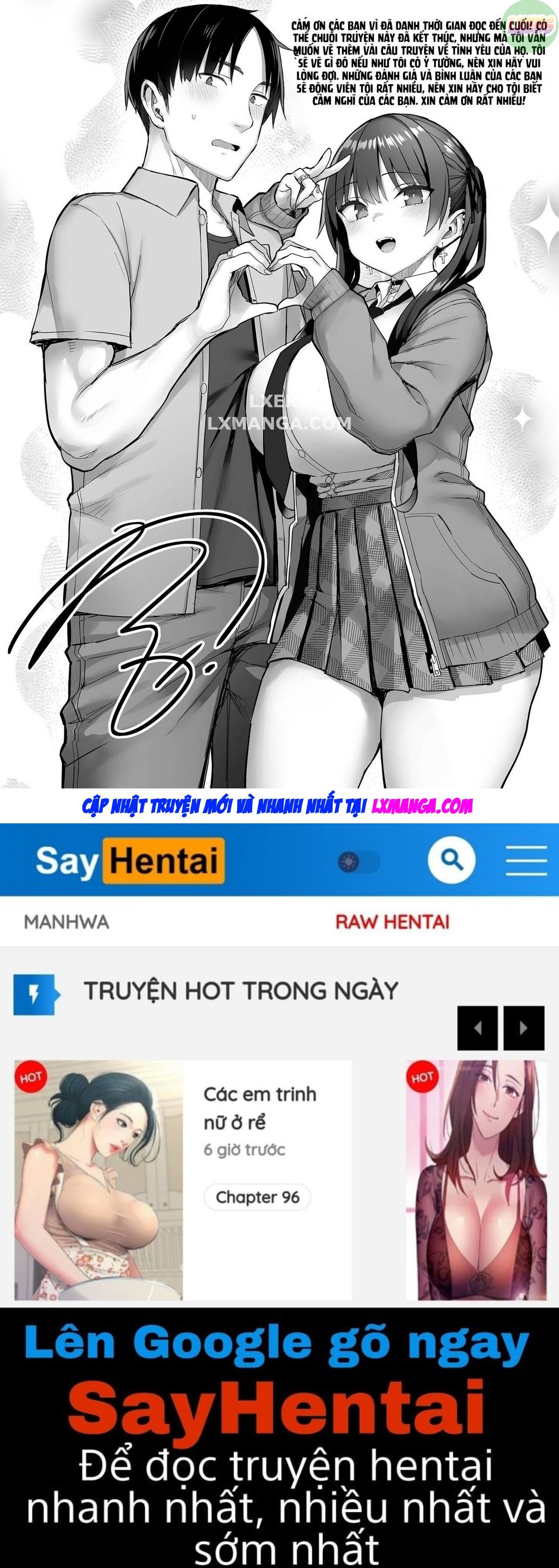 Moto InCha no Kyonyuu Yariman Imouto ga Erosugite, Onii-chan wa Mou...!! Chương 3 END Trang 58