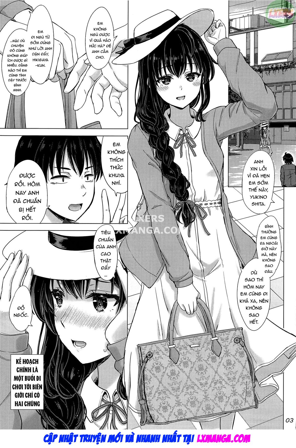 The Naughty Secrets Of The Yukinoshita Sisters. Chương Oneshot Trang 5