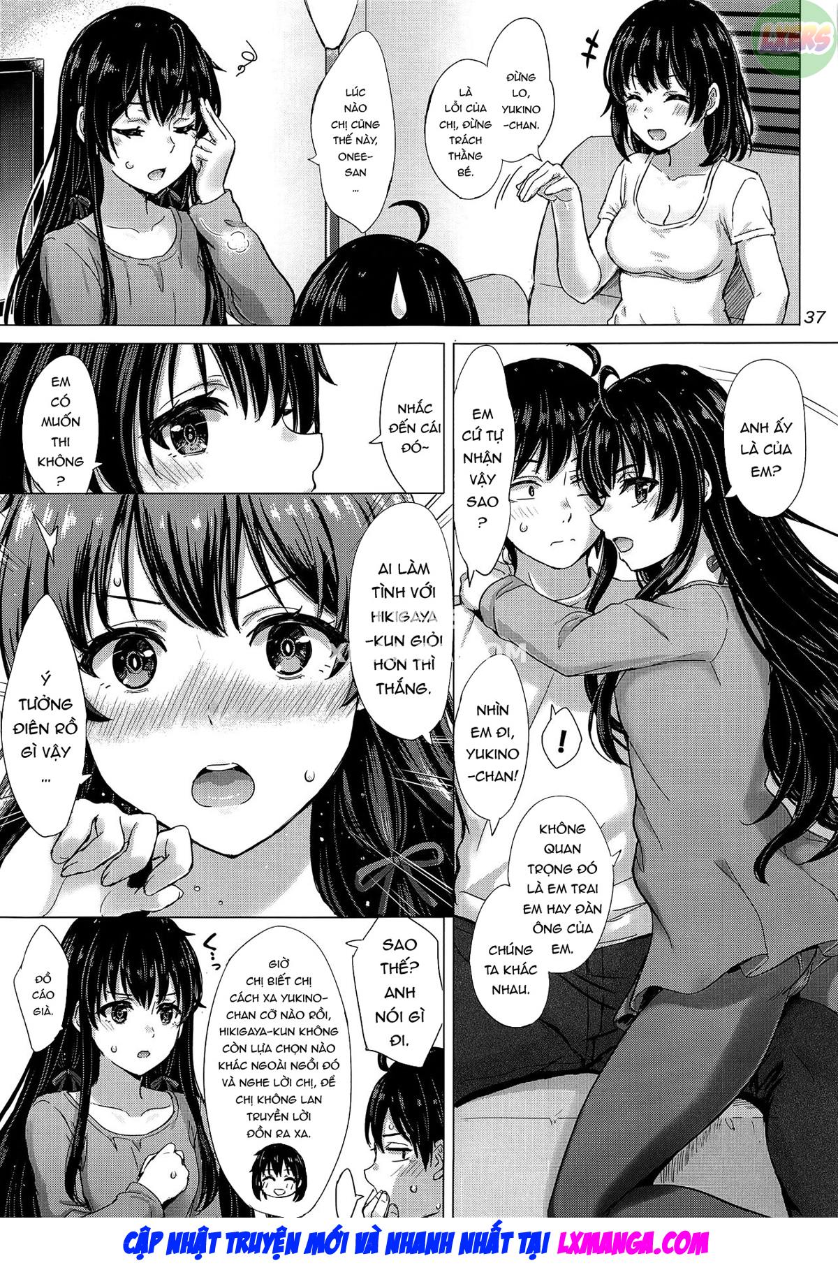 The Naughty Secrets Of The Yukinoshita Sisters. Chương Oneshot Trang 39