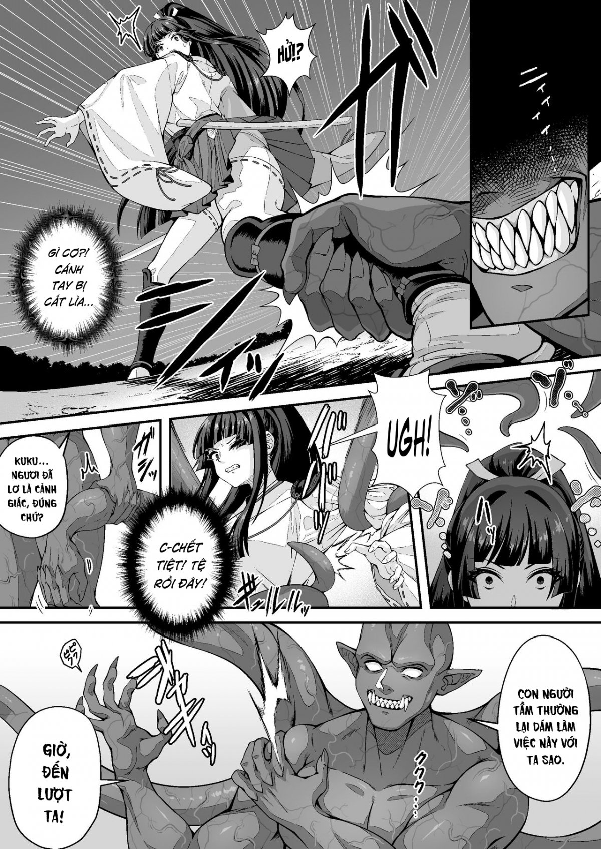 The Master Demon Exorcist Doesn't Succumb to Tentacle Demon Chương Oneshot Trang 17