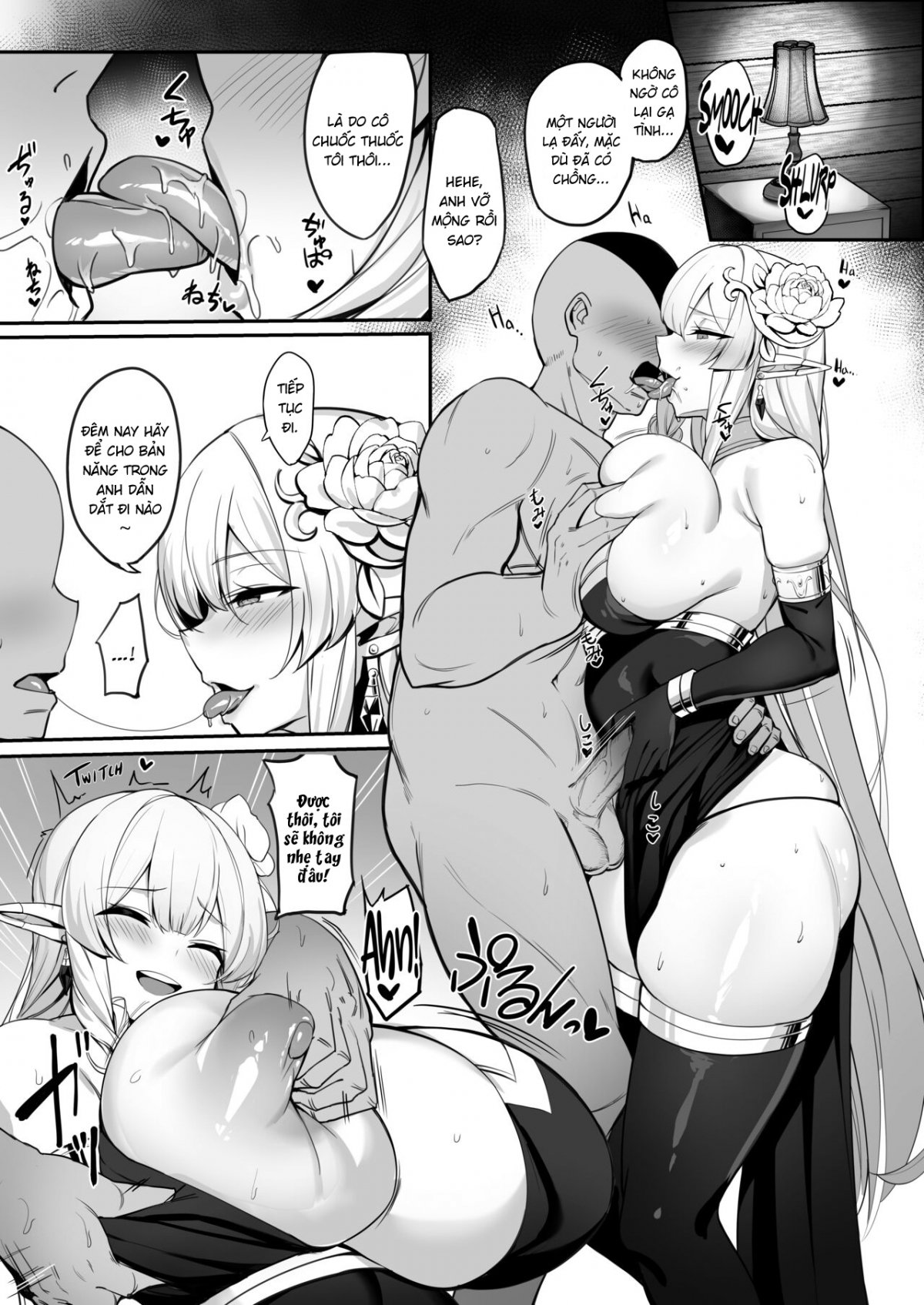 A Manga About an Elf Housewife Chương Oneshot Trang 9