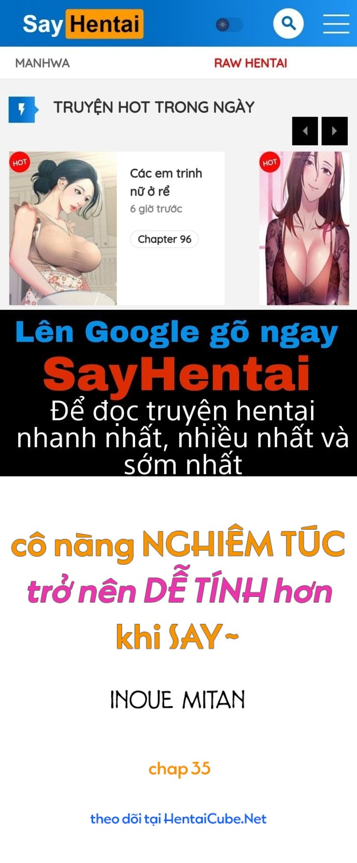 Cô nàng nghiêm túc trở nên dễ tính khi say Chương 35 36 Trang 1