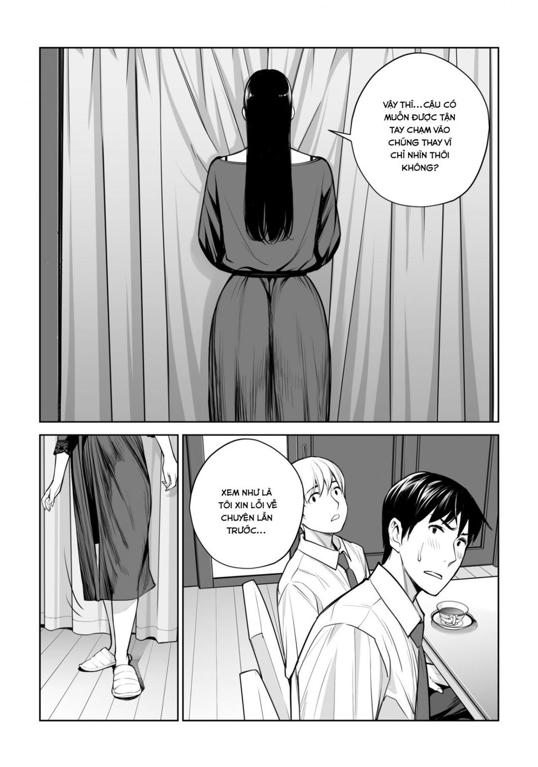 Kurokami Onna no Fudeoroshi ~Himitsu no Heya de Nakadashi Sasete Ageru wa~ Chương Oneshot Trang 30