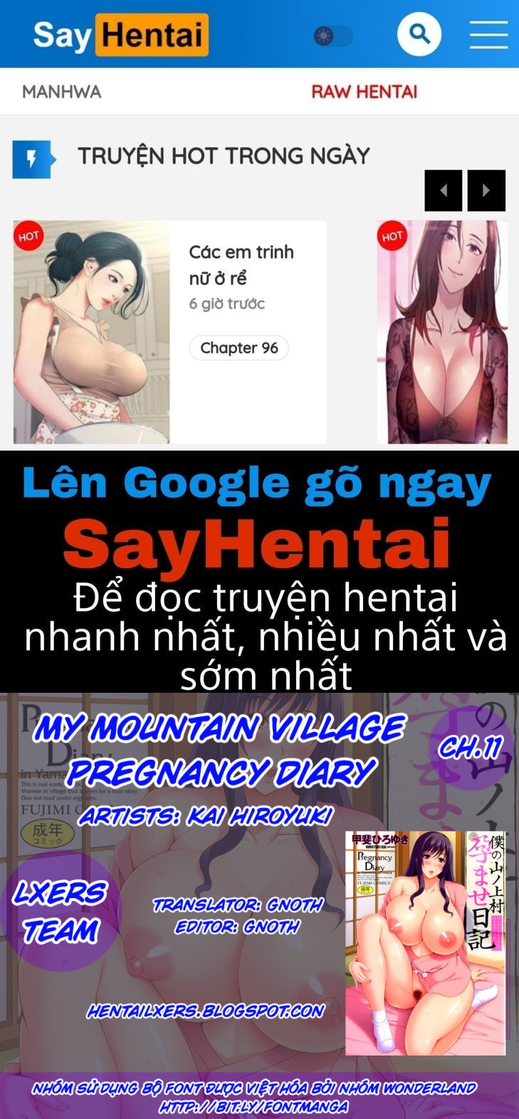 My Mountain Village Pregnancy Diary Chương 11 END Trang 1