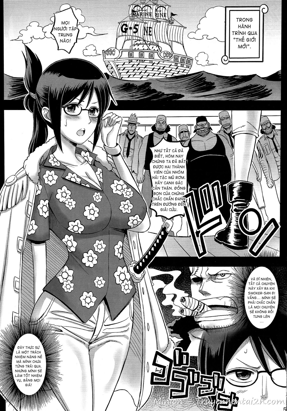 Rakuen Onna Kaizoku (One Piece) Chương 3 Trang 1