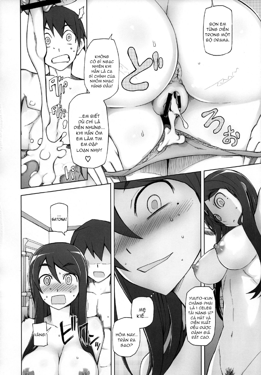 Kanojo Wa Chou Yuumei Geinoujin... Soshite Boku Ni Naisho De AV Joyuu Satomi-Satona Gojitsudan Chương 1 1 Trang 15