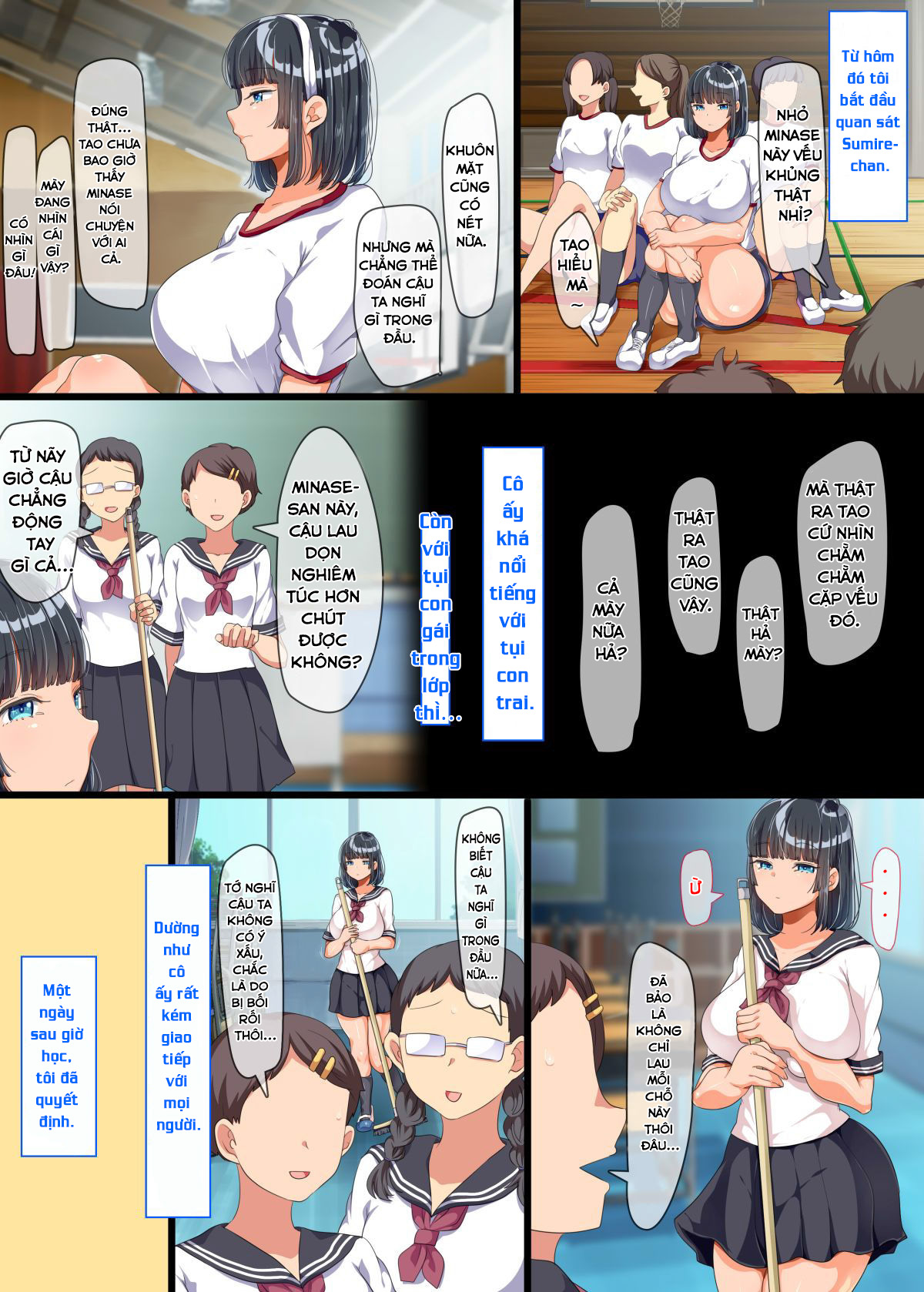 Onaji Class ni Natta Muboubi Muteikou Kyonyuu Bishoujo Sumire-chan ni Yaritai Houdai na Shingakki Chương 1 Trang 4