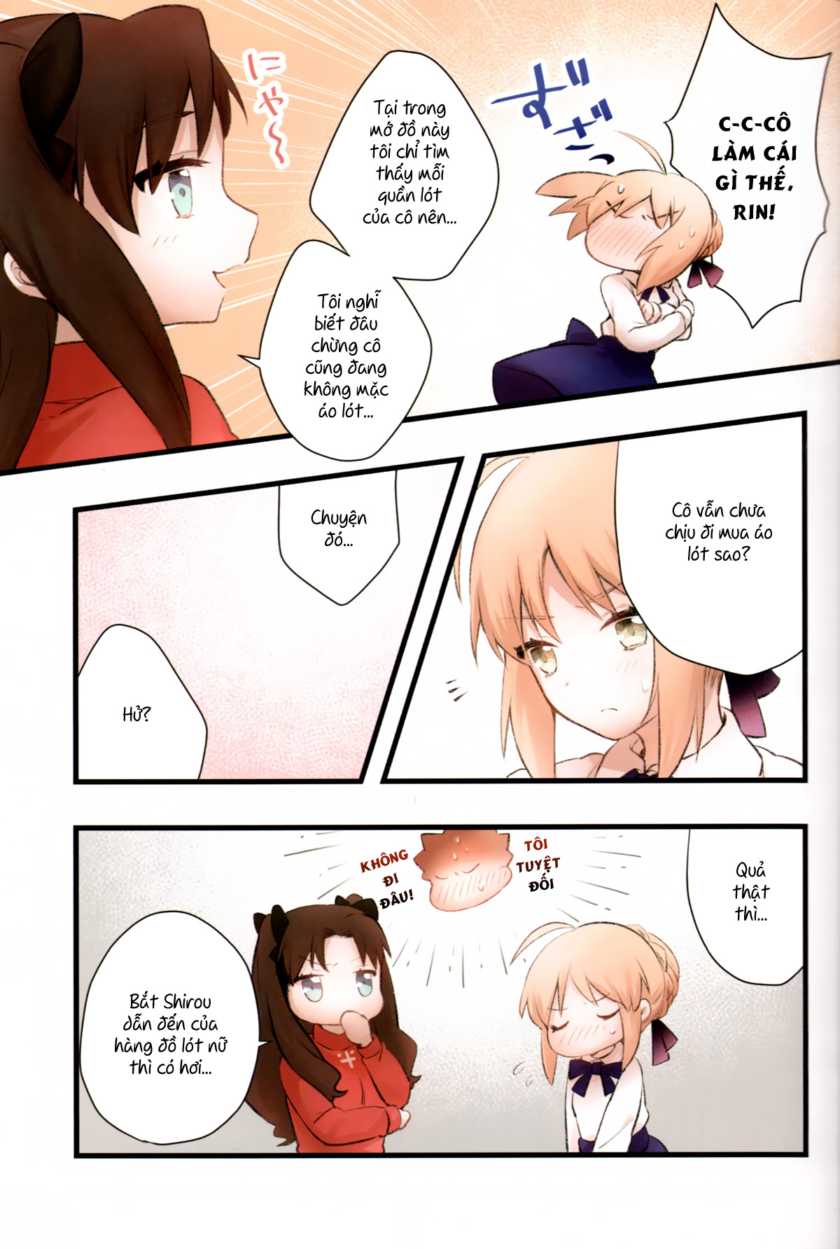 Souiu Shitagi wa Ore ni wa Hayai (Fate/stay night) Chương Oneshot Trang 7