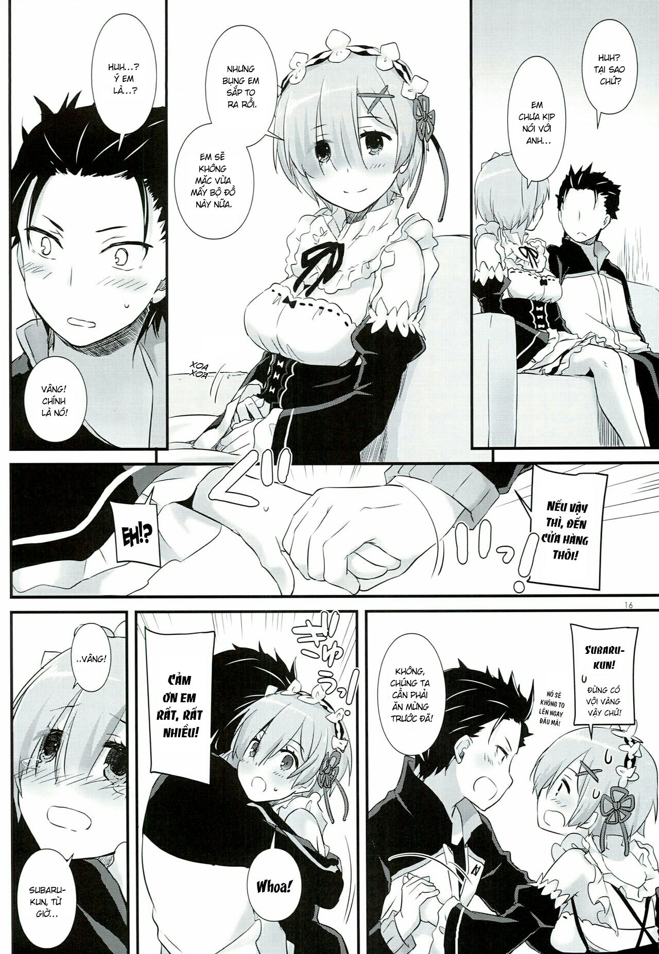 D.L. action 109 (Re:Zero Kara Hajimeru Isekai Seikatsu) Chương Oneshot Trang 13