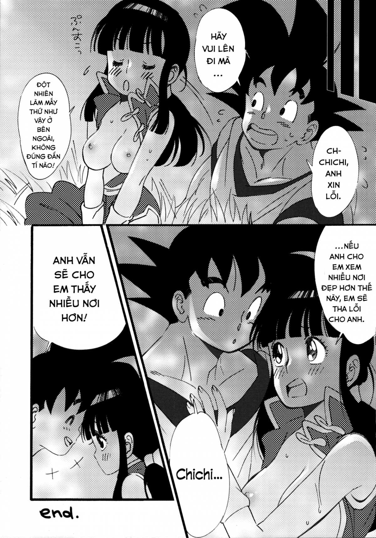 Nghe em đi! (Dragon Ball) Chương Oneshot Trang 22