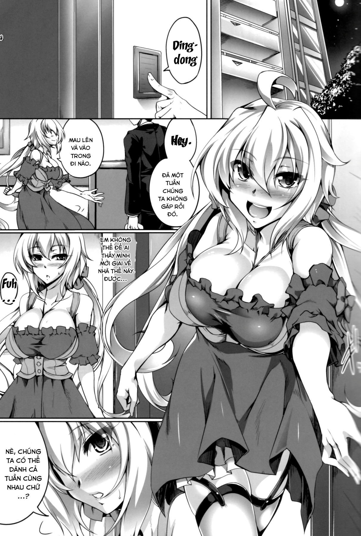 Bunny na Chris-chan no Bukkake Milk Party (Senki Zesshou Symphogear) Chương Oneshot Trang 3