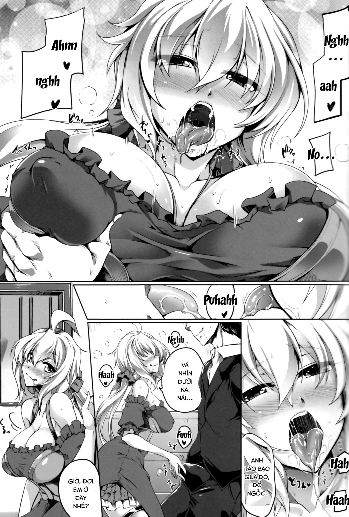 Bunny na Chris-chan no Bukkake Milk Party (Senki Zesshou Symphogear) Chương Oneshot Trang 5