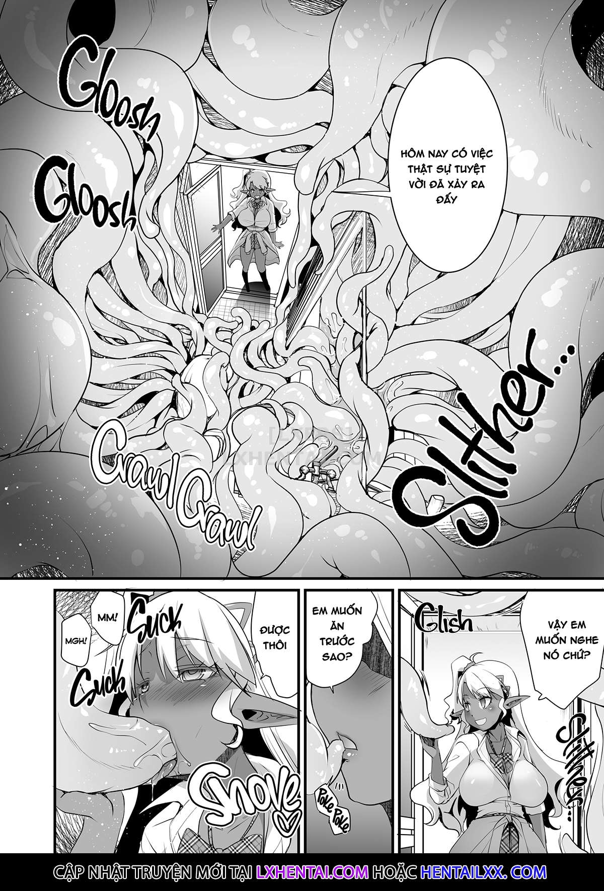 JK Dark Elf Shokushu o Kau! Chương Oneshot Trang 14