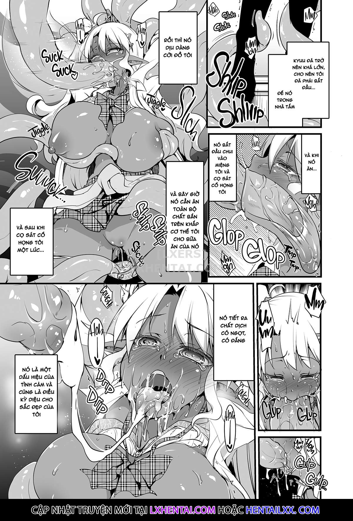 JK Dark Elf Shokushu o Kau! Chương Oneshot Trang 15