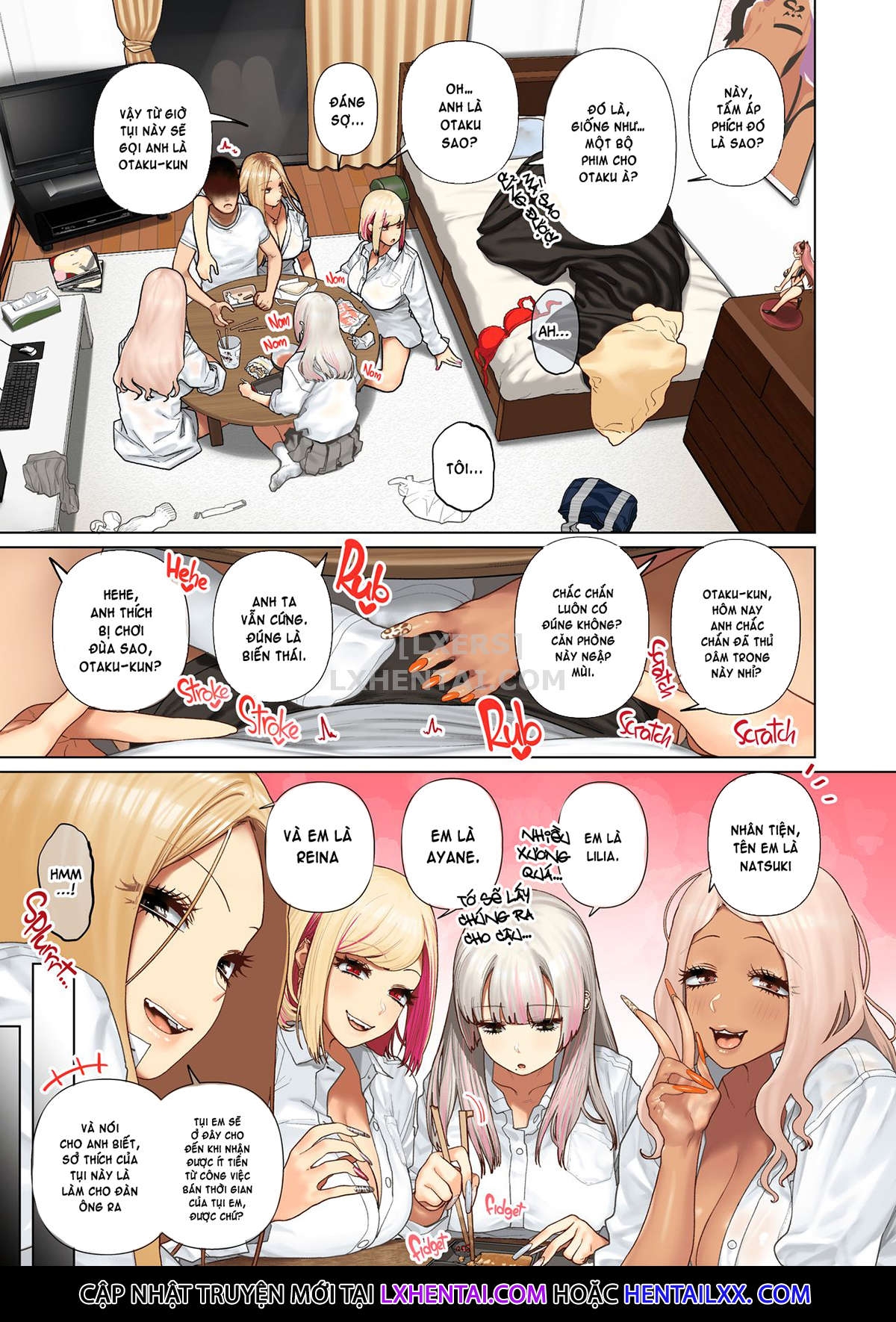 Oshikake Bakunyuu Gal Harem Seikatsu! Chương Oneshot Trang 18