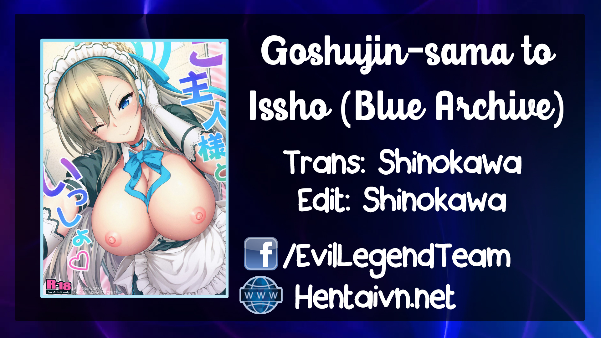 Goshujin-sama to Issho (Blue Archive) Chương Oneshot Trang 1