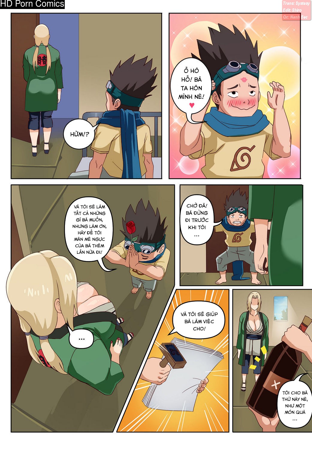 Tsunade & Konohamaru comic porn Chương Oneshot Trang 6