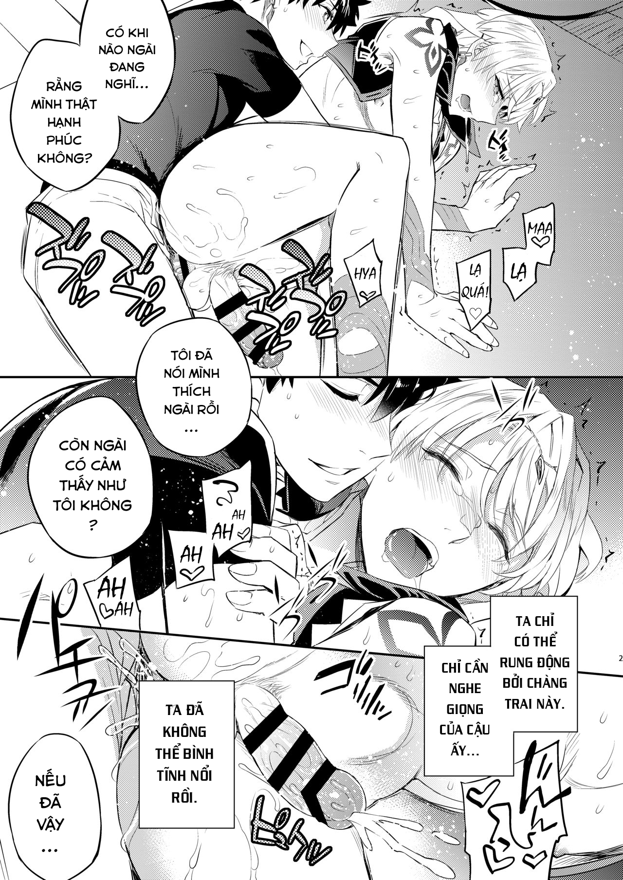 Kenou no Hajimete no Koi Chương Oneshot Trang 23