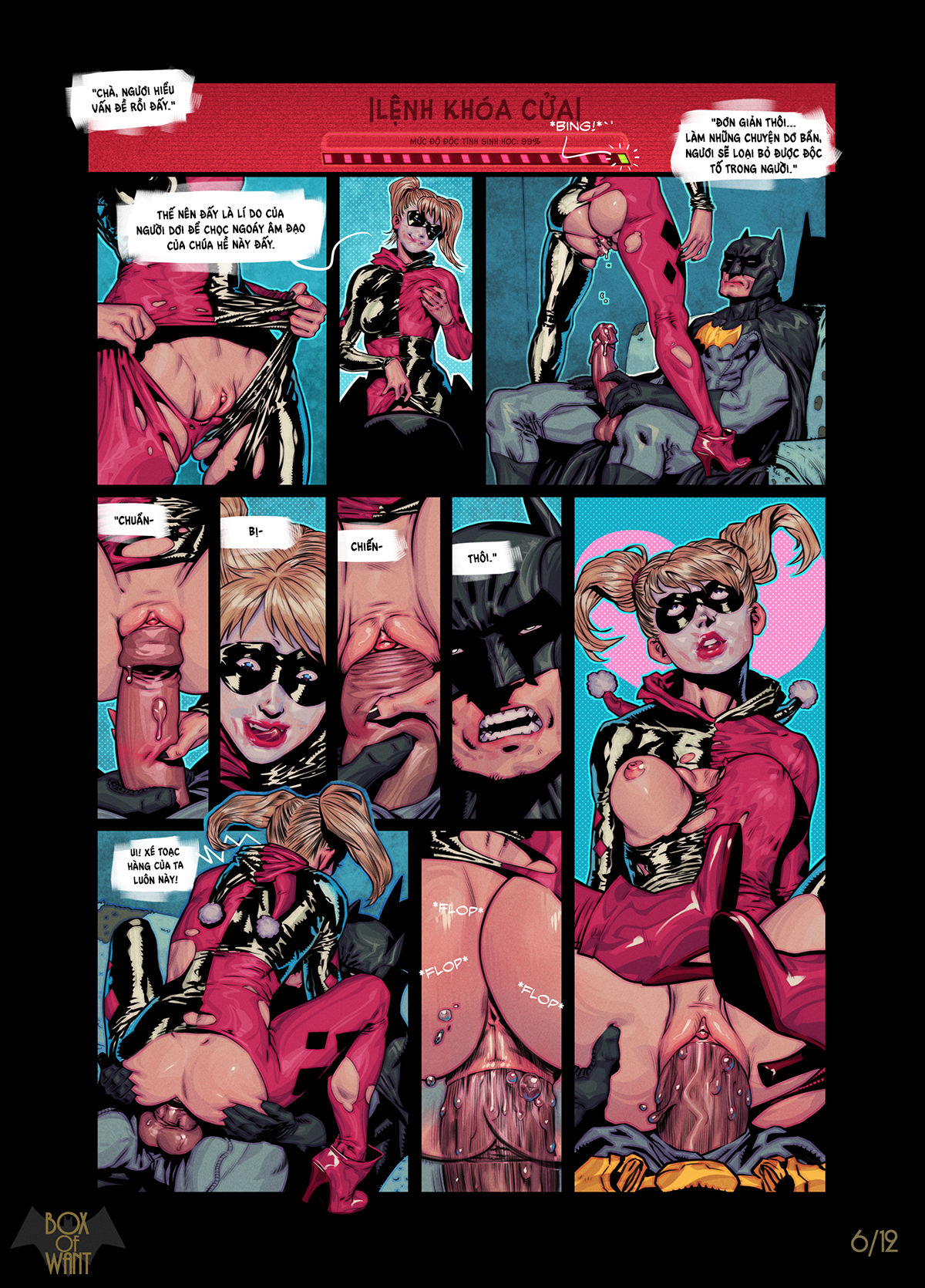 Cạm bẫy chết người của Harley Quinn Chương Si u ph m Comic Trang 7