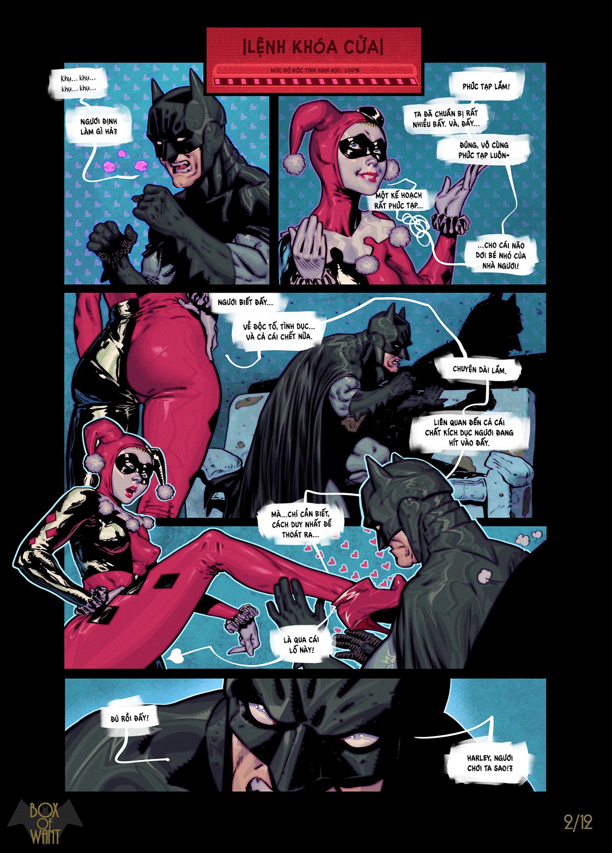 Cạm bẫy chết người của Harley Quinn Chương Si u ph m Comic Trang 3