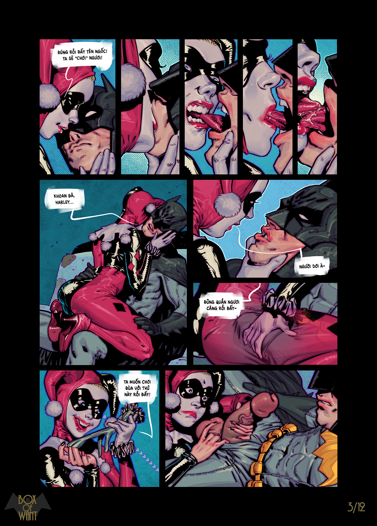 Cạm bẫy chết người của Harley Quinn Chương Si u ph m Comic Trang 4