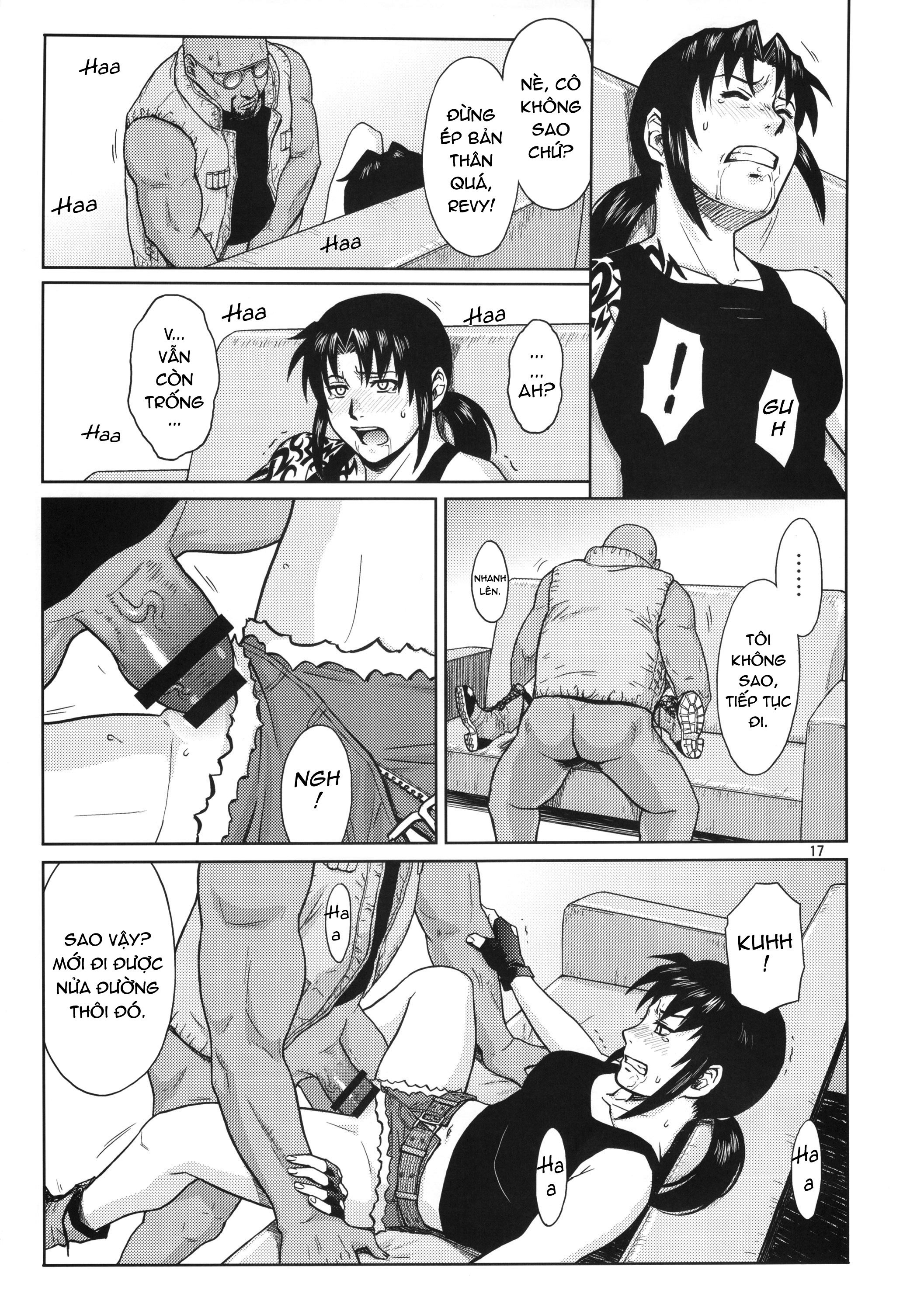 SUPER BIG SIZE! (BLACK LAGOON) Chương Oneshot Trang 17