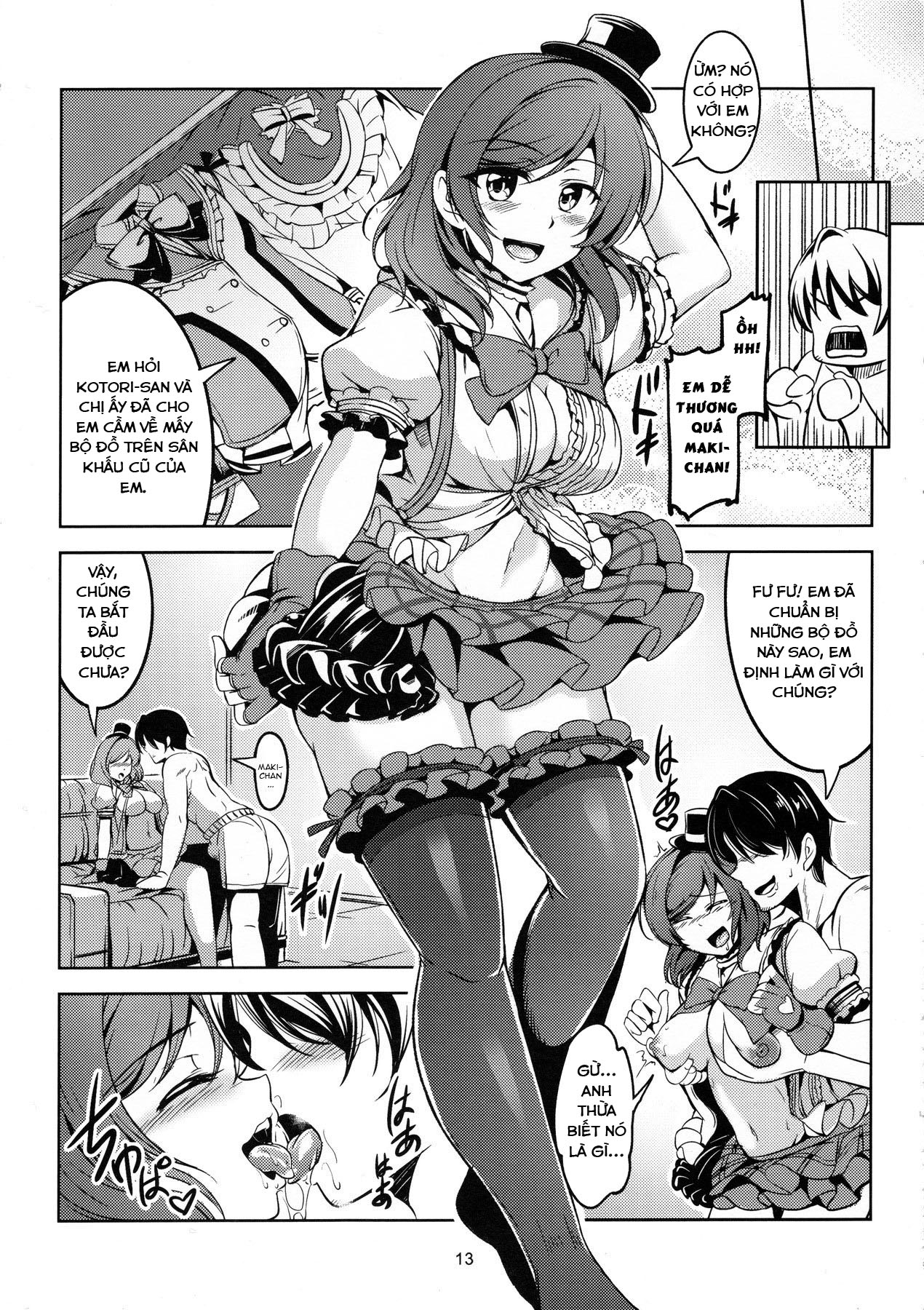 Koi Hime Love Maki!! 03 Chương Oneshot Trang 14