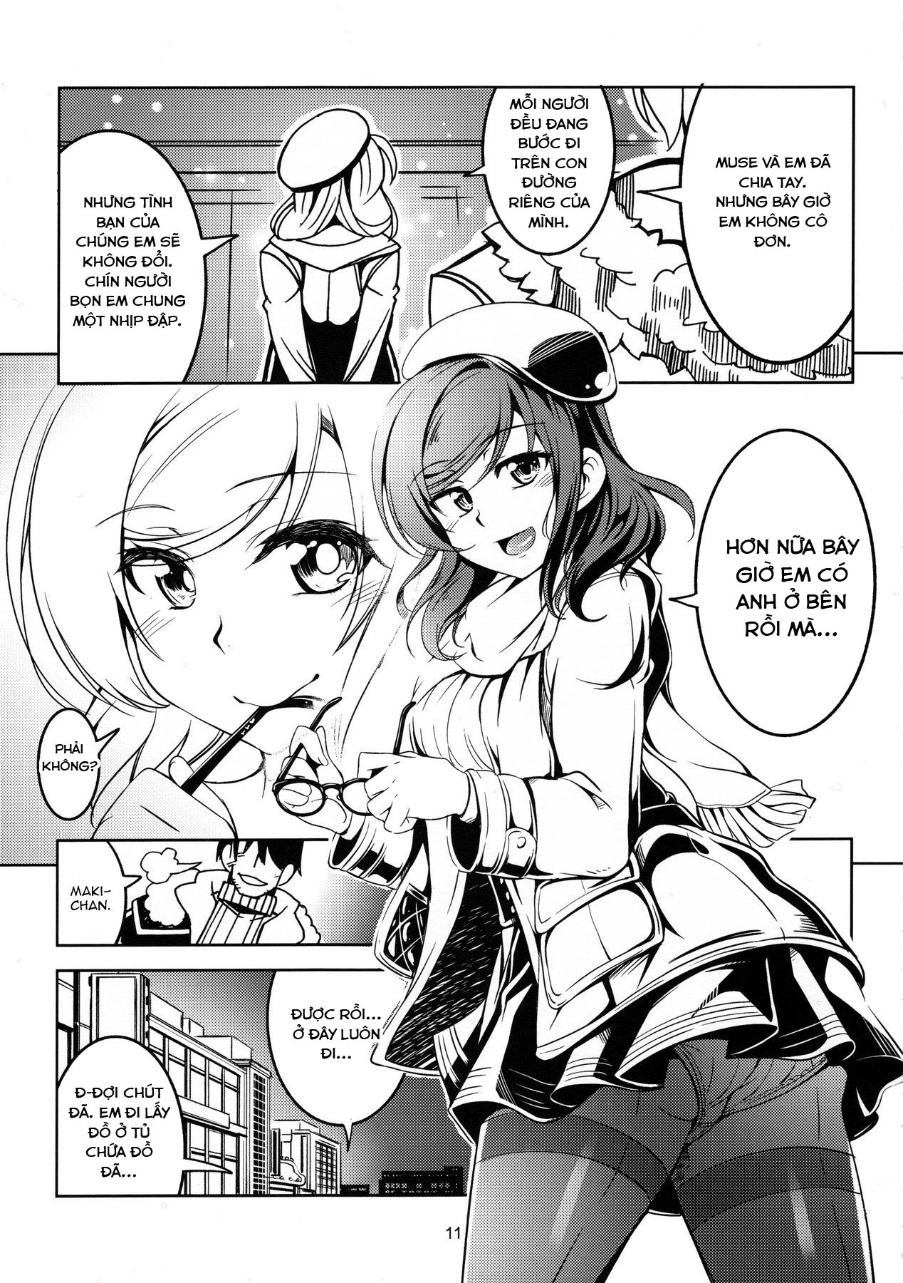 Koi Hime Love Maki!! 03 Chương Oneshot Trang 12