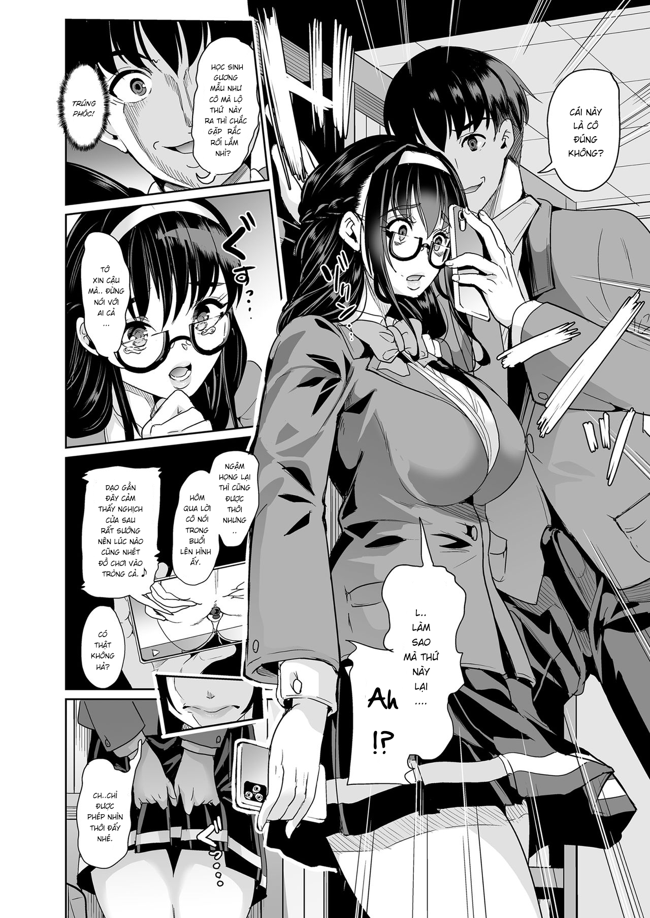 Ura aka tokutei apuri ~ hentai yuutousei mukidashi no seiheki~ Chương Oneshot C che Trang 8