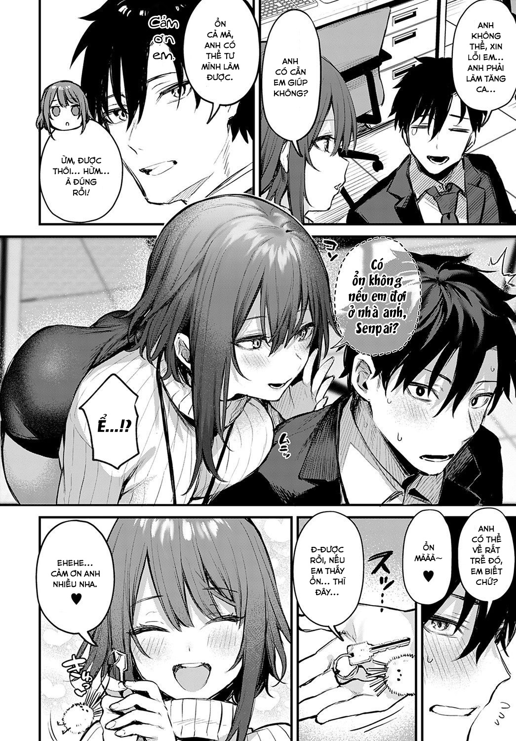 Kouhai Kanojo Tsujinaka-chan no Oshioki Chương Oneshot Trang 3