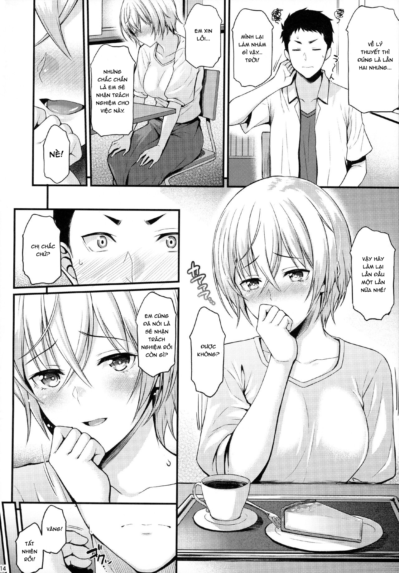 Itoshi no Senpai to Mou Ichido Hajimete Chương Oneshot Trang 13