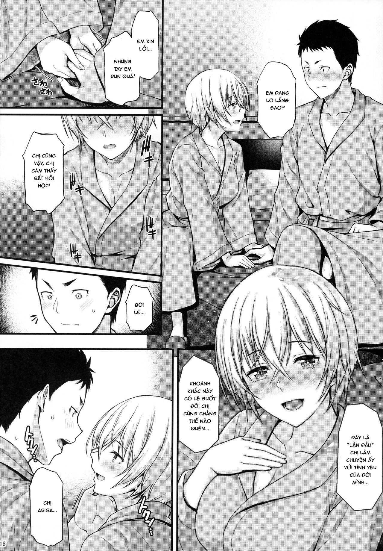 Itoshi no Senpai to Mou Ichido Hajimete Chương Oneshot Trang 15