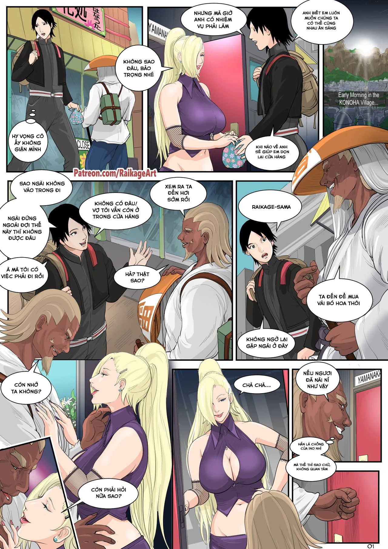 Secrets Of The Flower Shop (Naruto) Chương Oneshot Trang 2