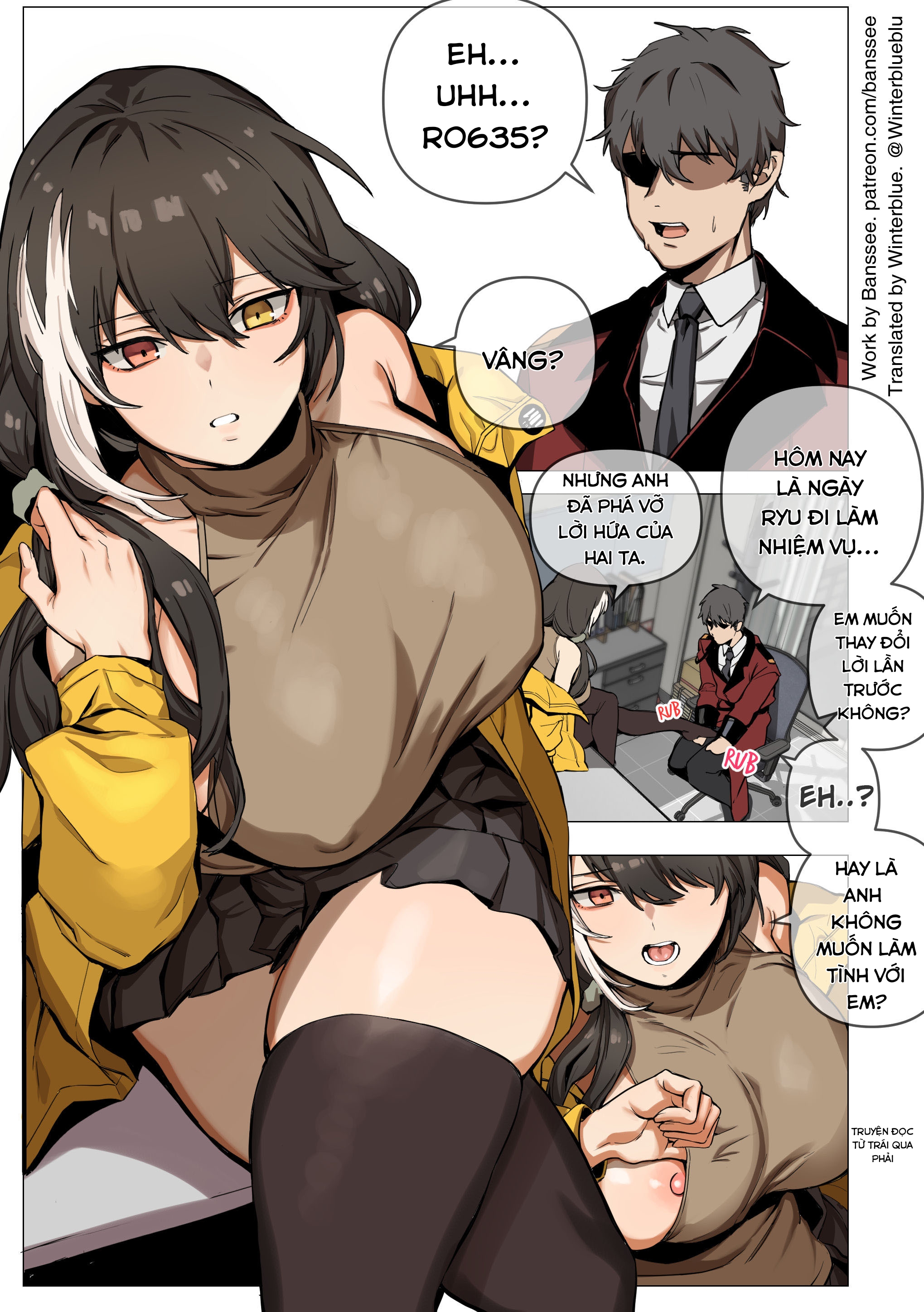 RO635 (Girls' Frontline) Chương Oneshot 2 Trang 3