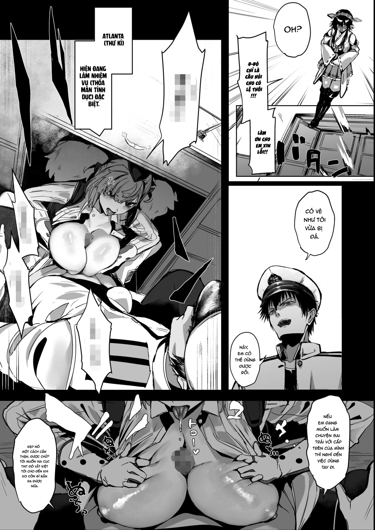 Gyakushuu! Yakimochi Musume Atlanta Juujun Gohoushi H Teitoku-san Rouraku Sakusen Chương Oneshot Trang 6