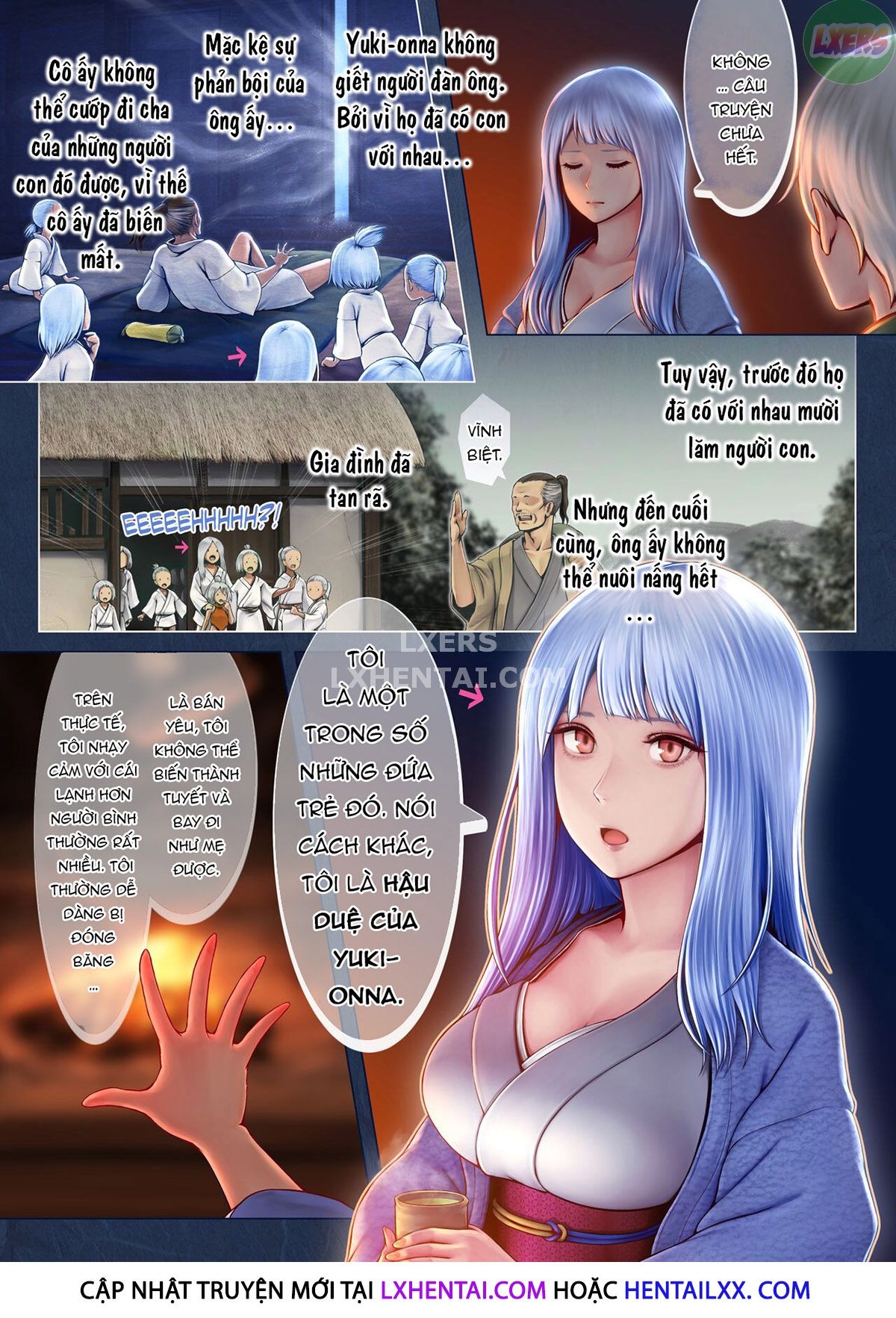 Setsu, The Yuki-Onna Of The Night ~Warm Her Up Lest She Freeze~ Chương Oneshot Trang 12