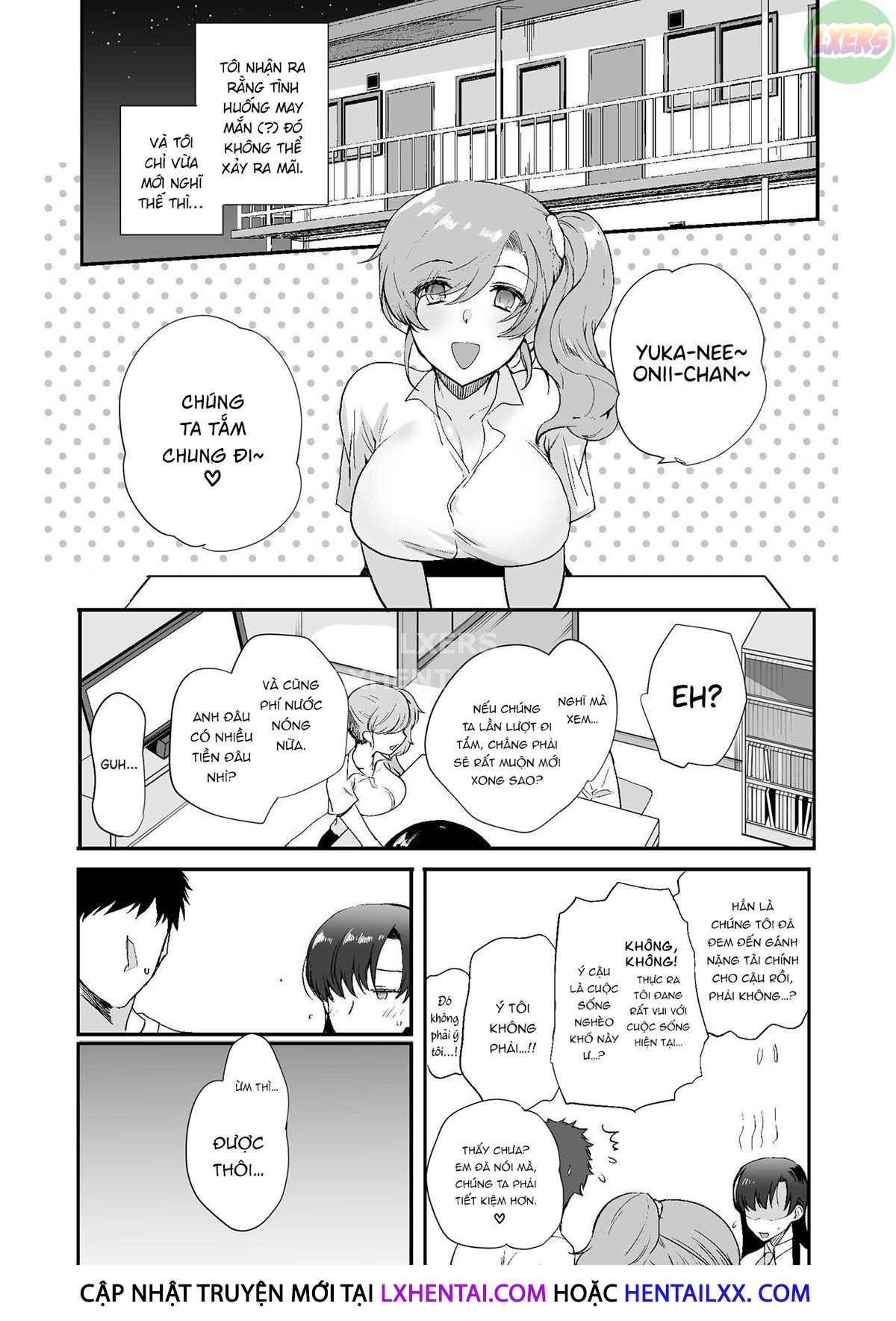 My Roommates Are Way Too Lewd ~Living In A One-Room Apartment With Two Perverted Sisters~ Chương 2 Trang 5