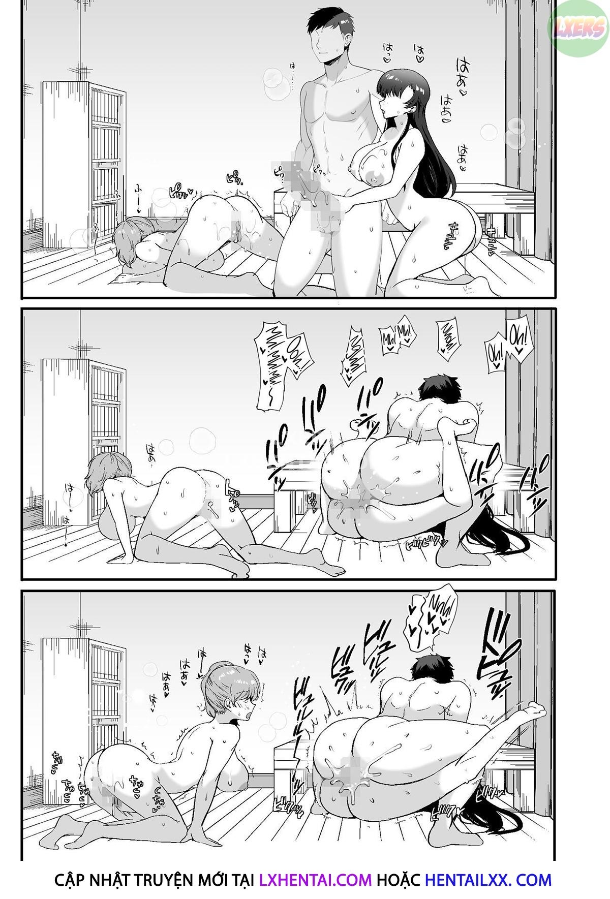 My Roommates Are Way Too Lewd ~Living In A One-Room Apartment With Two Perverted Sisters~ Chương 3 END Trang 21