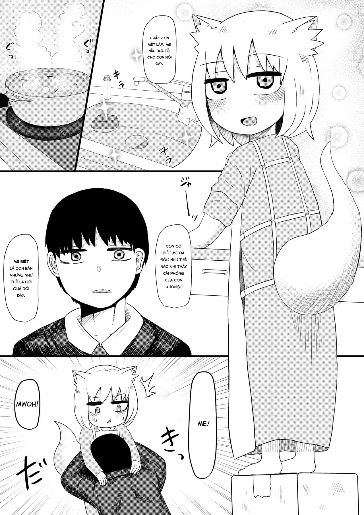 Loli Baba Okaa-san wa Oshi ni Yowai 4 Chương Oneshot Trang 10