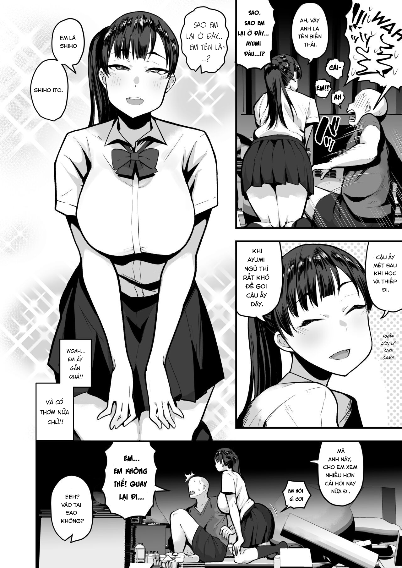 Imouto no Tomodachi ga Dosukebe Taishuu Fechi Sugite, Inkya no Ore to Kikenbi Nakadashi Hamemakuri Chương 1 1 Trang 8