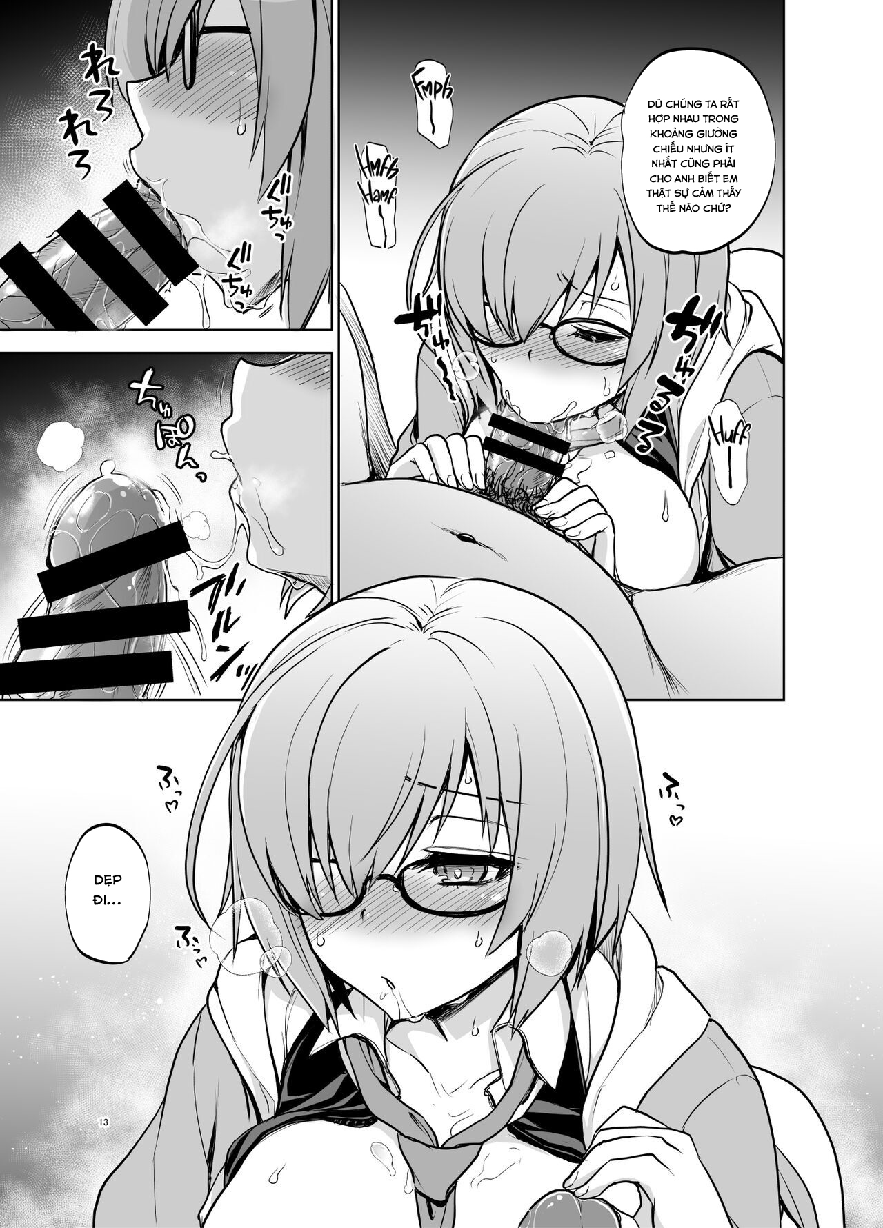 Senpai ga Rayshift Chuu Dake Kankei o Sematte Kuru Seiyoku Ousei na Chaldea Shokuin Oji-san to Mash (Fate/Grand Order) Chương Oneshot Trang 10