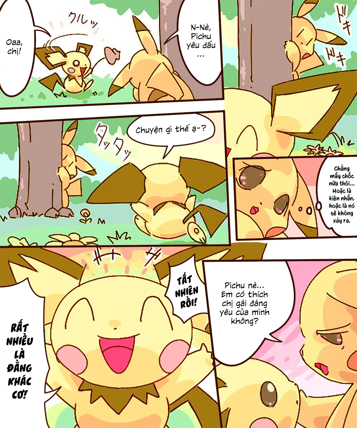 Pikachu Kiss Pichu Chương Oneshot Trang 3