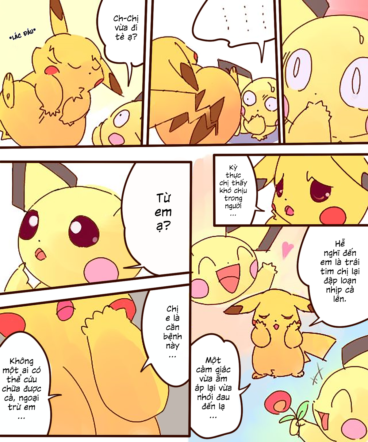 Pikachu Kiss Pichu Chương Oneshot Trang 5