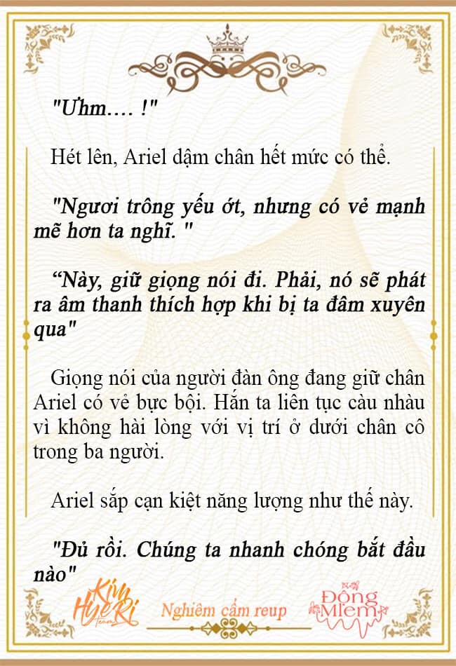 [Novel 18+] Ariel, Thánh Nữ Dâm Đãng Chương 44 Trang 8