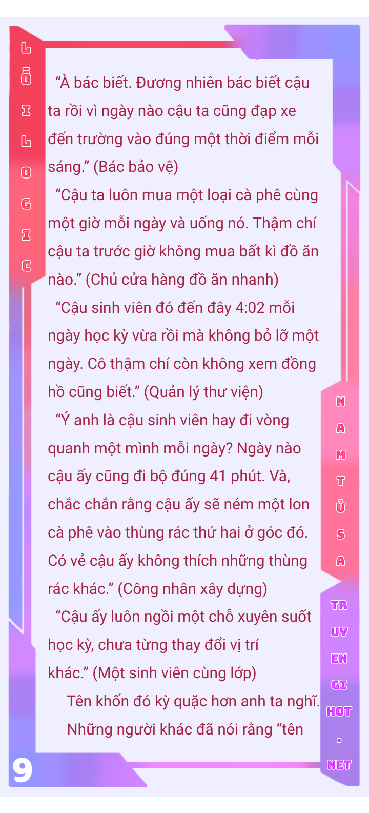 [Novel] Lỗi Logic Chương 2 2 Trang 10