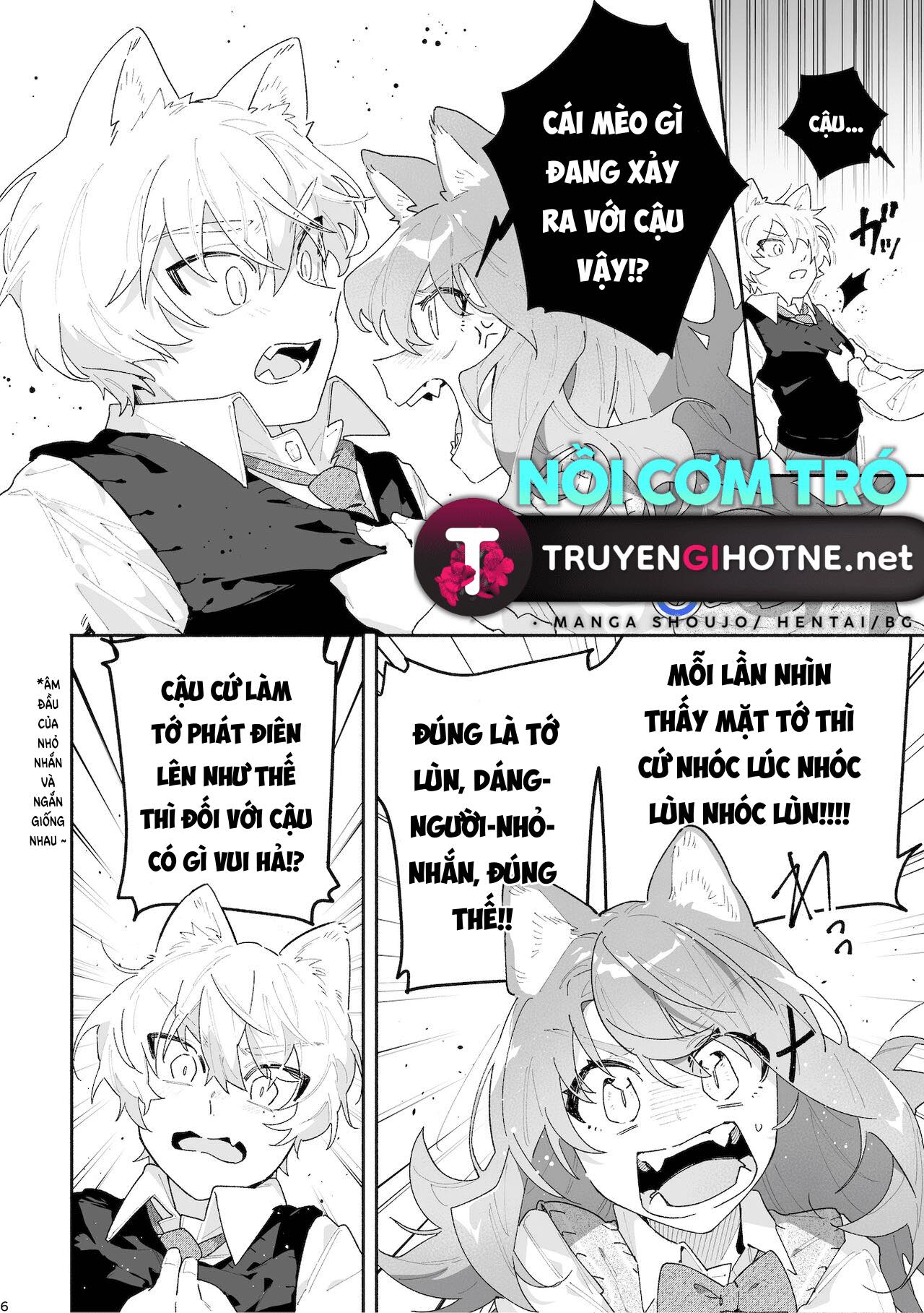 ♂ Ga Uke. Neko-Chan X Neko-Kun Chương 1 1 Trang 7